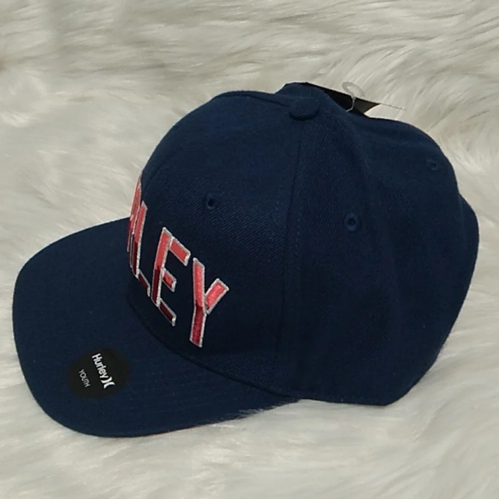 NWT Hurley Youth Snap Back Hat HTF In New Condition - Picture 4 of 14